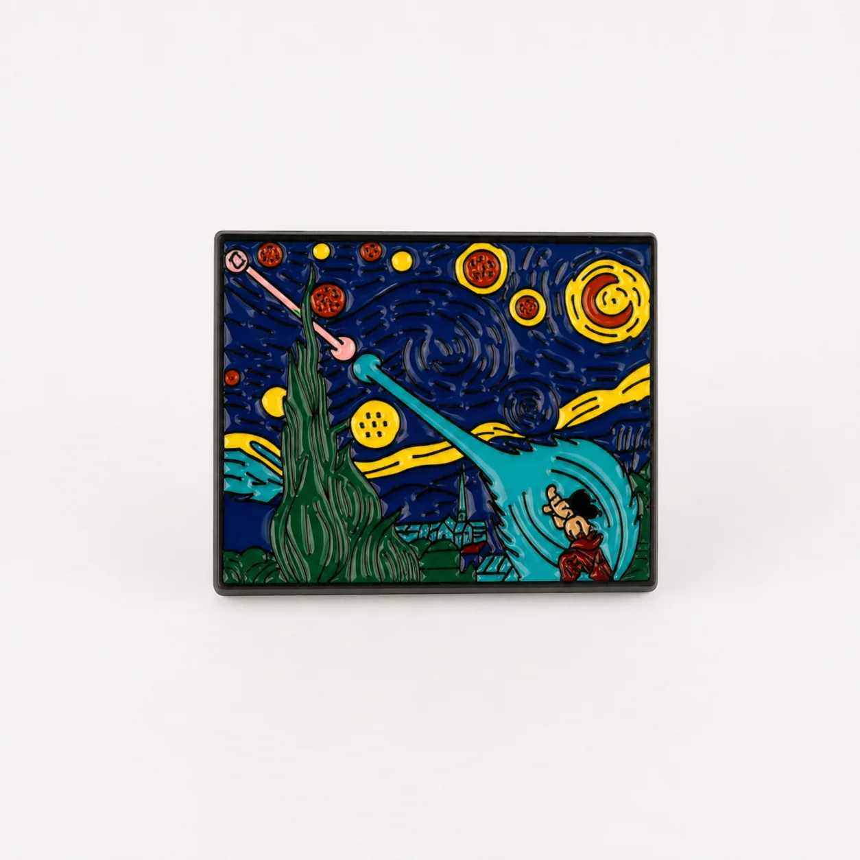 Starry Night Goku | 3 cm | Metal | Anime Pin | Dragon Ball thumbnail 8
