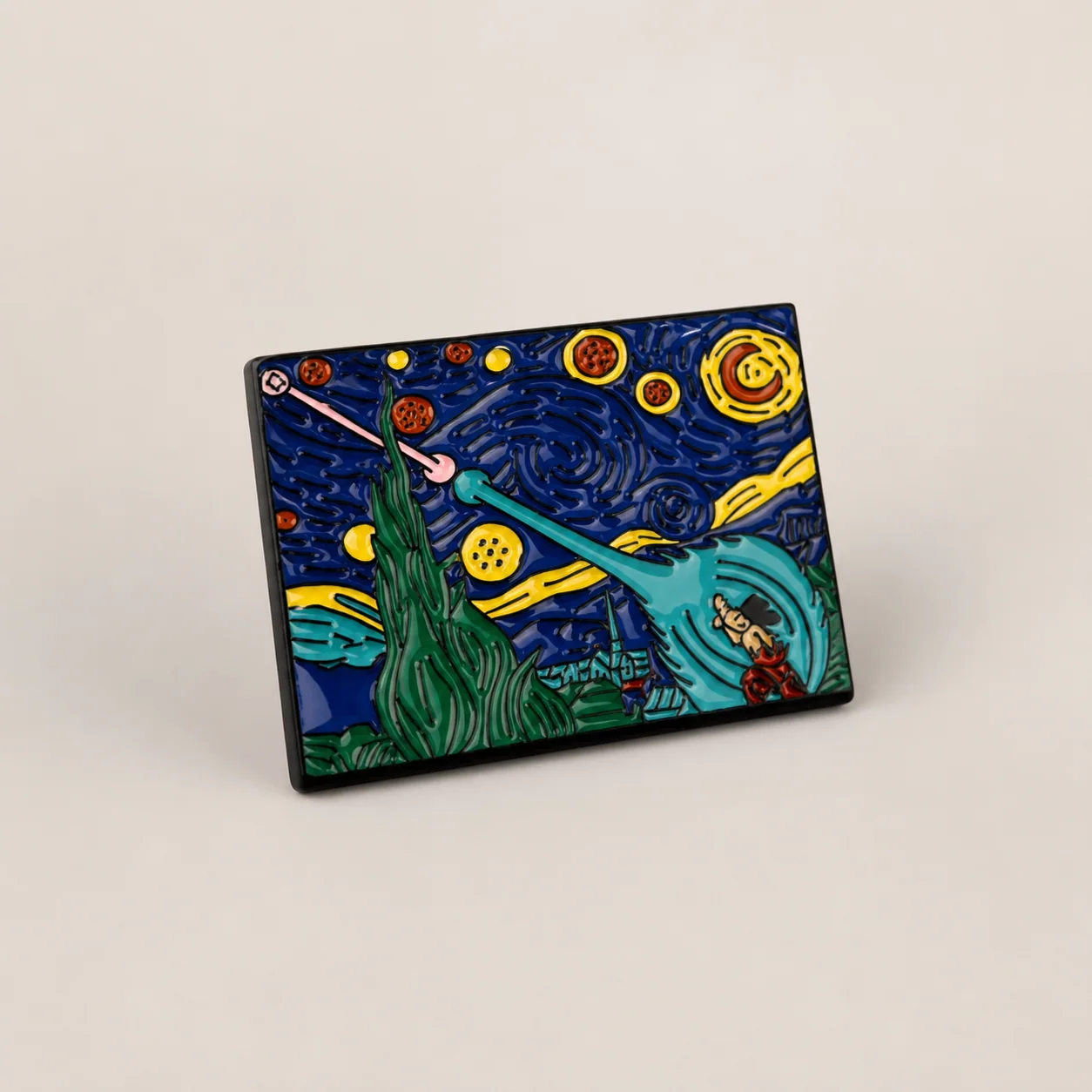 Starry Night Goku | 3 cm | Metal | Anime Pin | Dragon Ball thumbnail 10